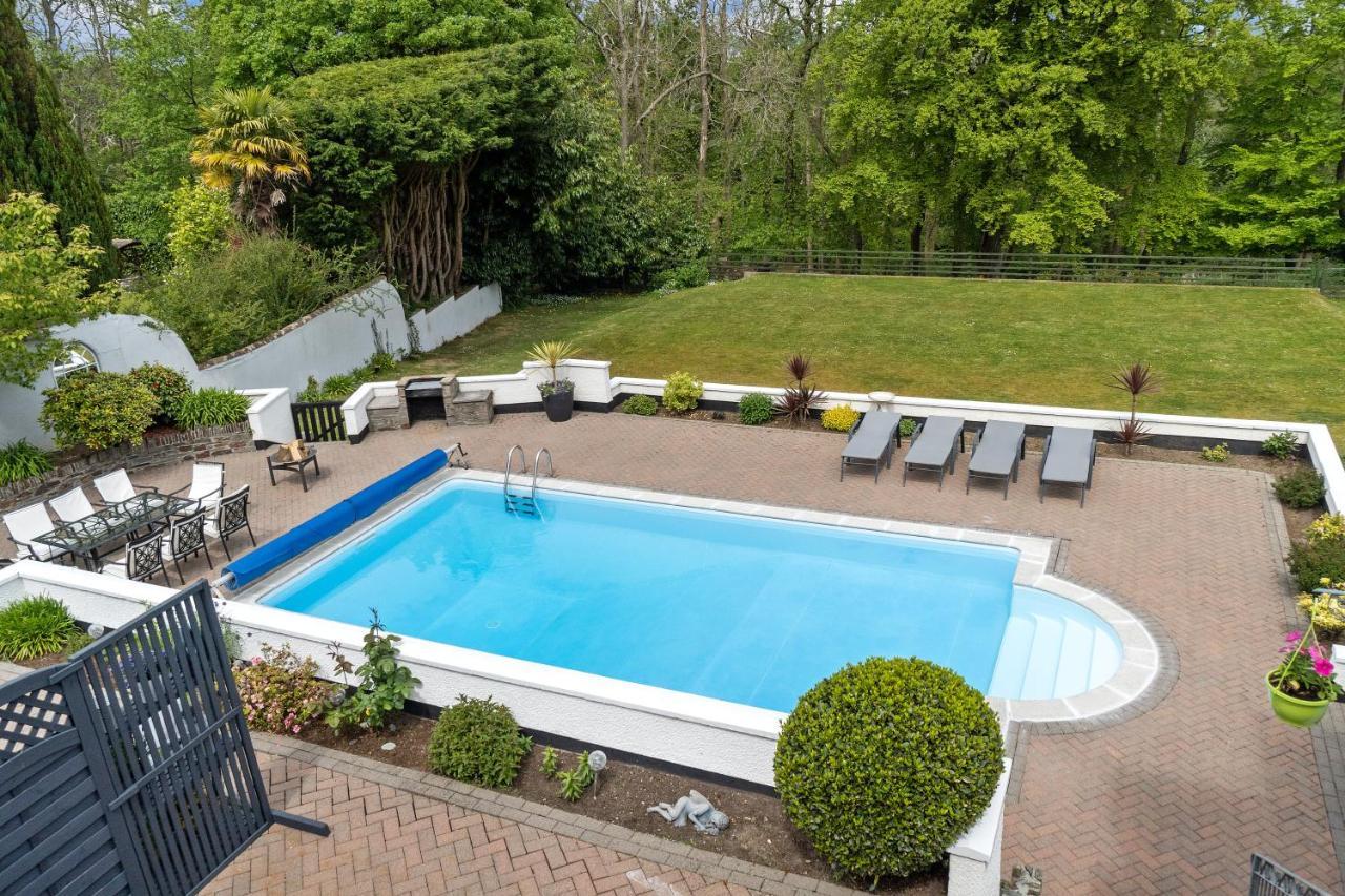 White Cottage Stunning Contemporary 2 Bedroom 2 Ensuite Annex With Hot Tub Plymouth Esterno foto