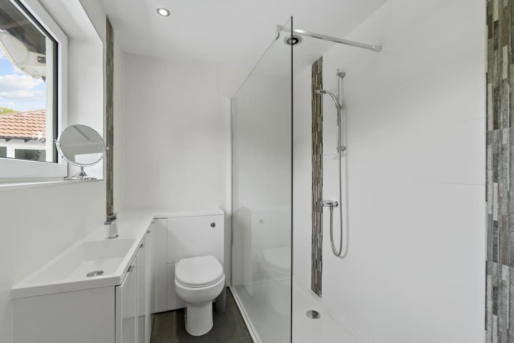 White Cottage Stunning Contemporary 2 Bedroom 2 Ensuite Annex With Hot Tub Plymouth Esterno foto