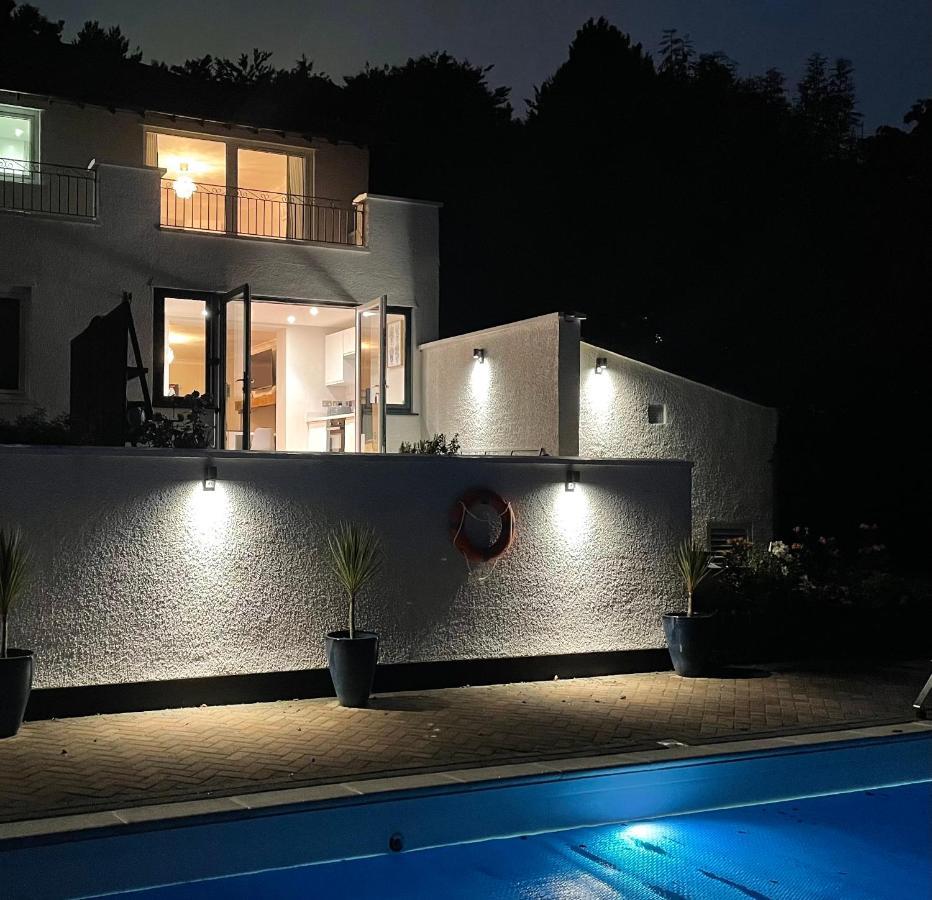 White Cottage Stunning Contemporary 2 Bedroom 2 Ensuite Annex With Hot Tub Plymouth Esterno foto