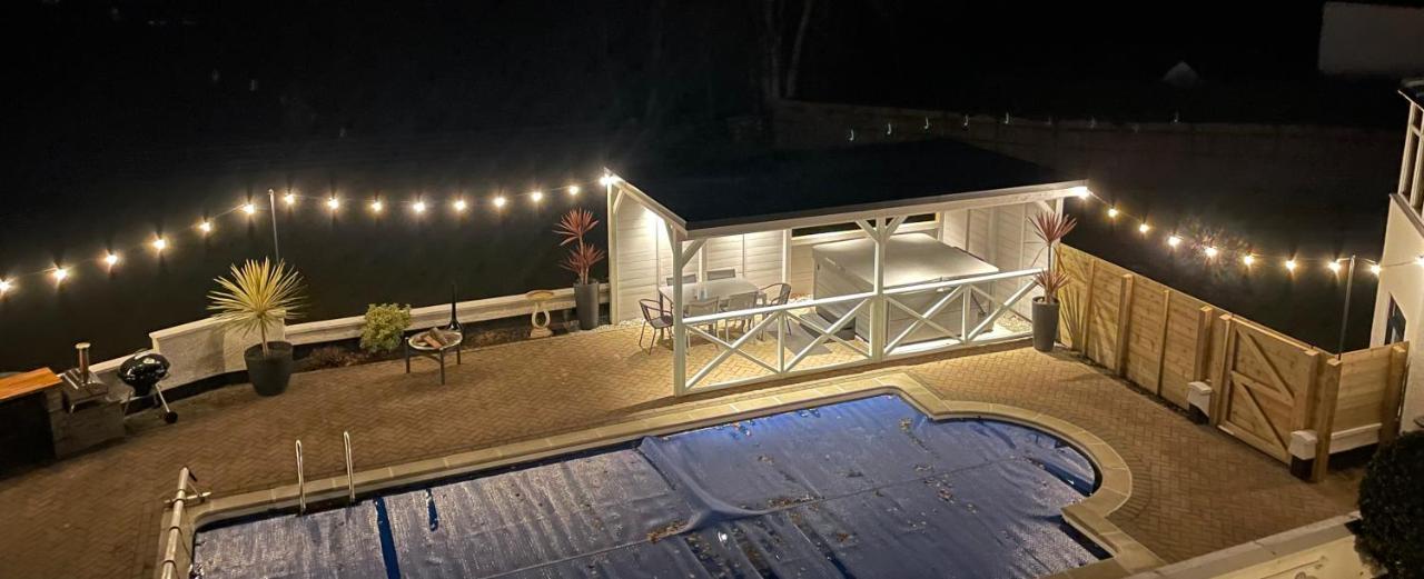 White Cottage Stunning Contemporary 2 Bedroom 2 Ensuite Annex With Hot Tub Plymouth Esterno foto